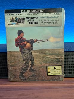 One Battle After Another Steelbook - 4K UHD + Bluray