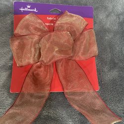 Hallmark Red Sheer Fabric Bows