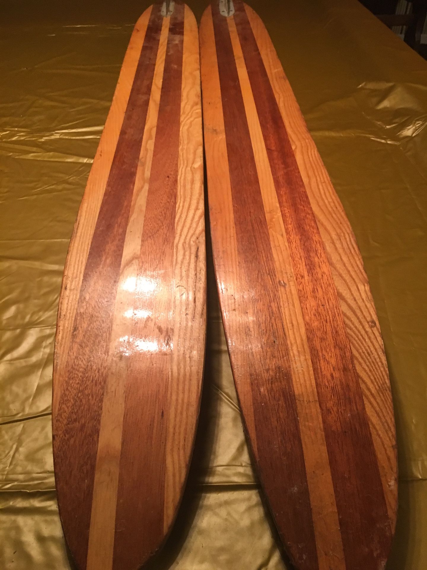 Vintage Water Skis Cypress Gardens (Dick Pope Jr & Mustang ) 2 pair