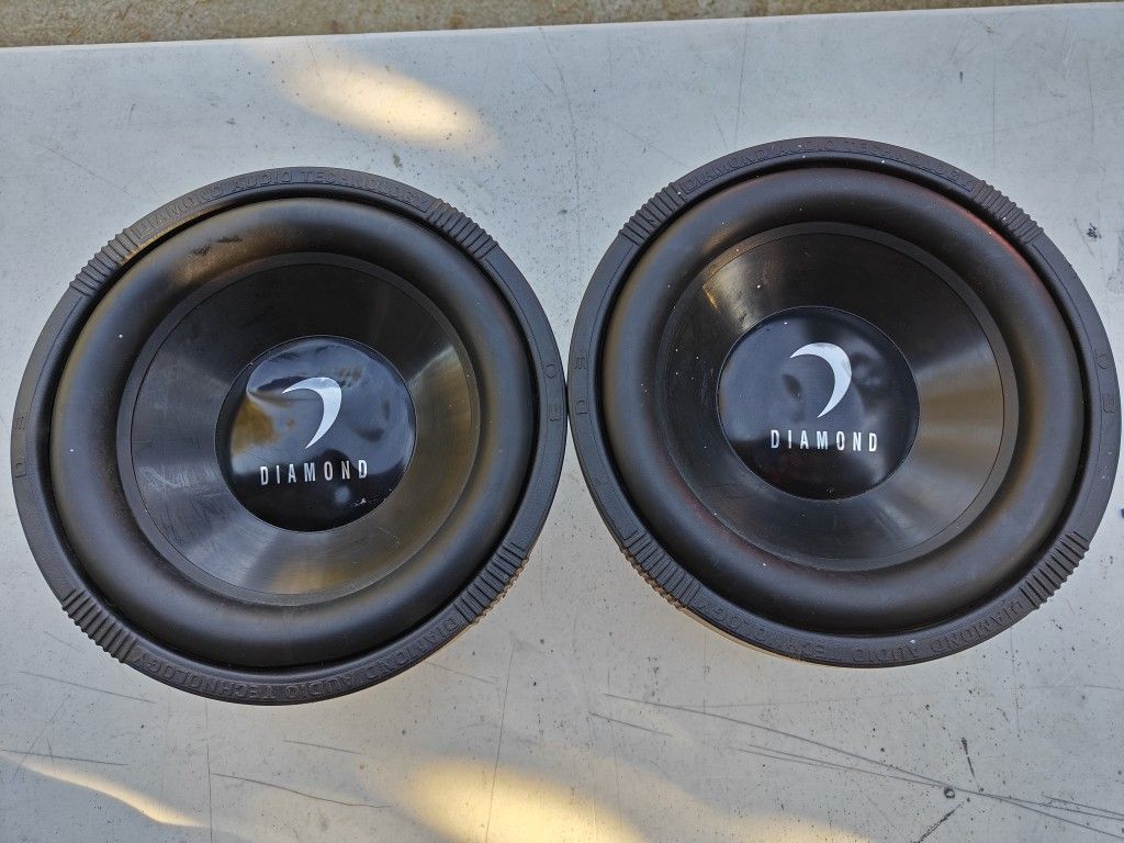 Audio D3 Diamond Subwoofer 12 Diamond Audio Technology Speaker D3