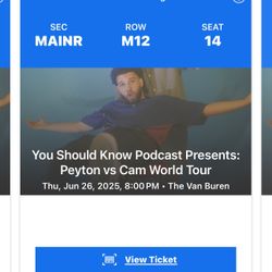 You Should Know Tour