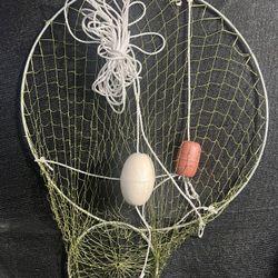 Crab Trap With Rope & Float 