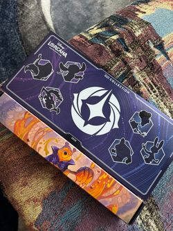 D23 2026 Lorcana Collection Box & Hunny Wizard Premium Foil Playmat