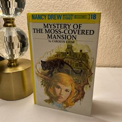 Nancy Drew Book: Mystery Of The Moss-covered Mansion 