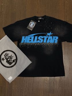Hellstar Black Graphic T-Shirt with Tags