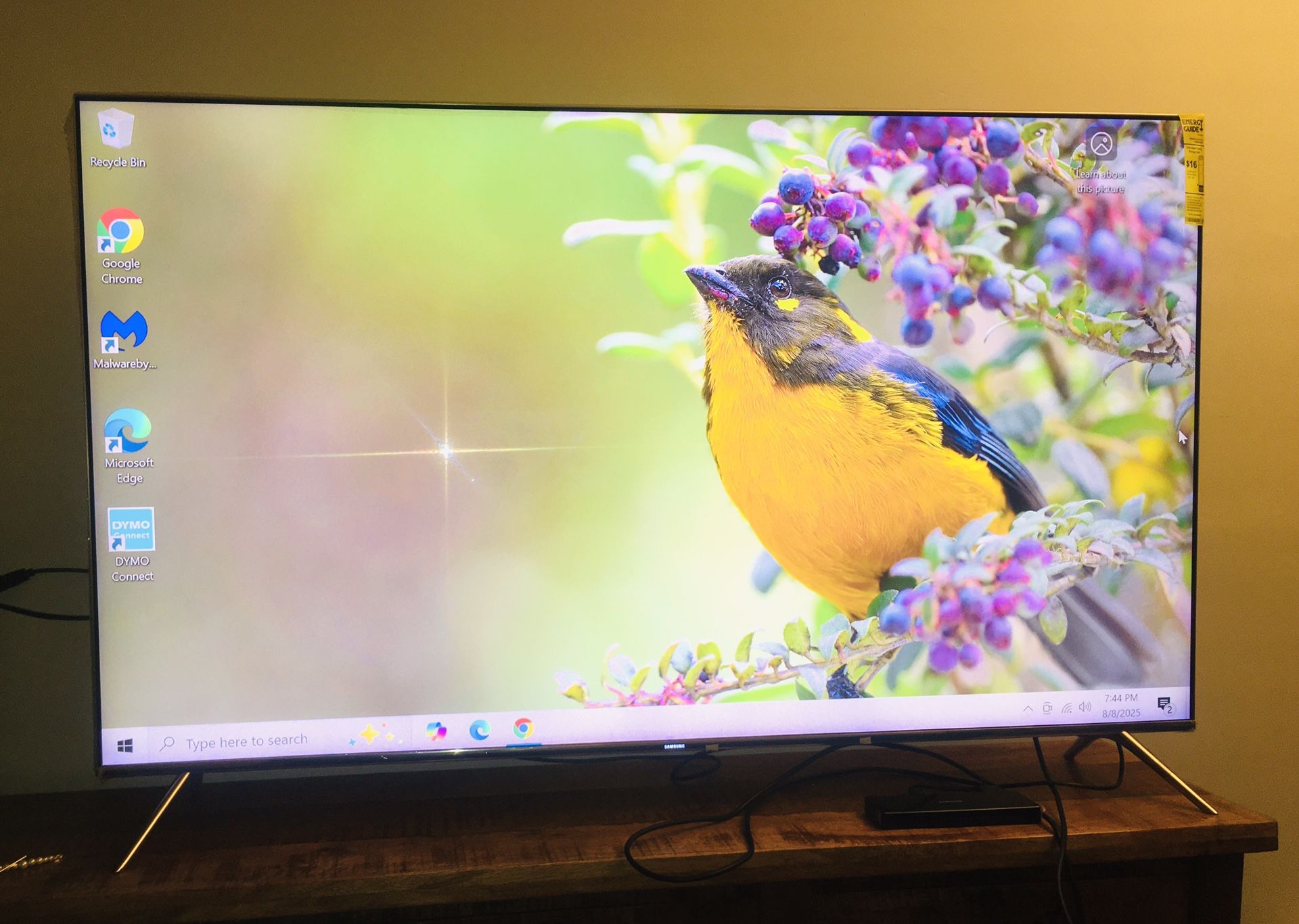 Excellent Condition Samsung TV 65 Inches Model UN65KS8000 4K SUHD Quantum Dot W/ Control Perfect Condition! 