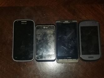 Cell Phones Not Sure If They Are Working Condition