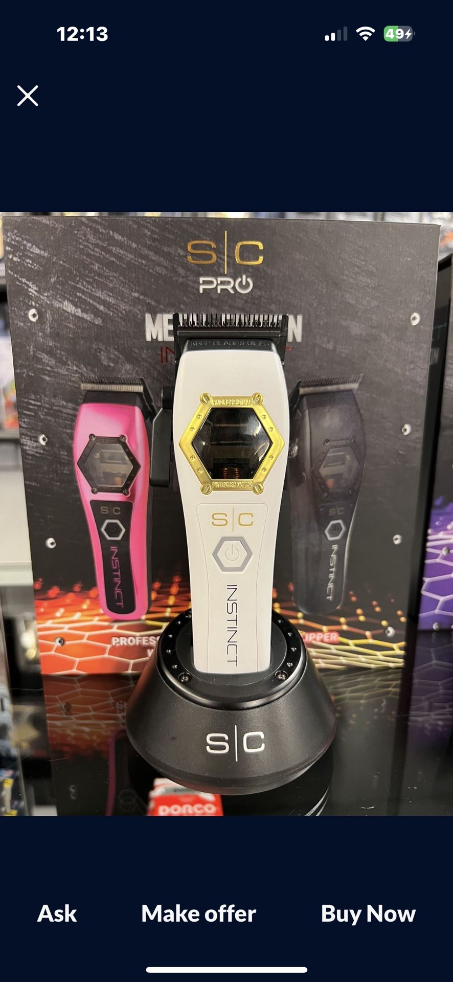 StyleCraft Instinct Metal Edition Clipper – Brand New