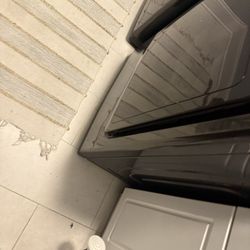 Samsung Washer And Gas Dryer - Black- Working 