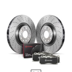 Brembo Rear Rotors And Pads For 2014 Dodge Dart