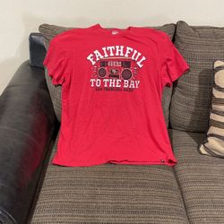 Size.2XL, Faithful To The Bay San Francisco 49Ers Boombox T-Shirt.