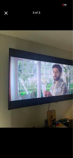 75” inch Samsung smart tv screen
