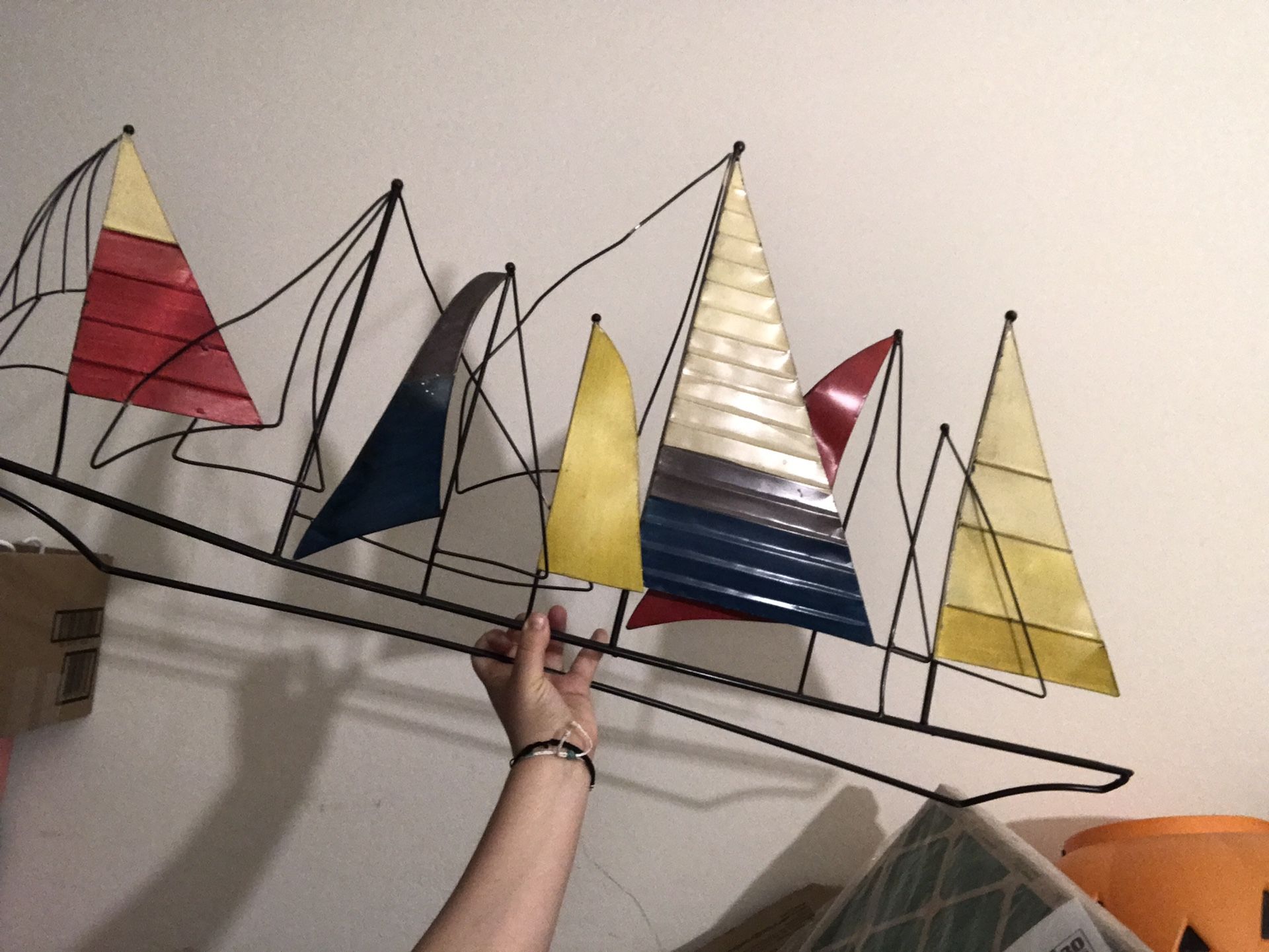 Sail Boat Wall Decor