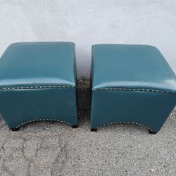 Pair of Foot Rest Stools
