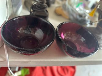 Blenko Dish Bowls (2) $20.00