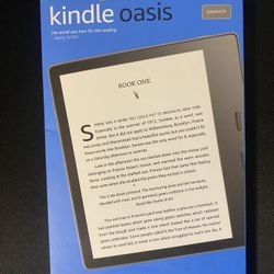 Kindle Oasis 10th Generation- 7” Display- 300 PPI- 8 GB