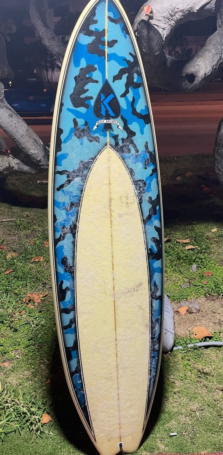 🌊 Matt Kechele Custom Surfboard – Classic Shape & Unique Design 🌊