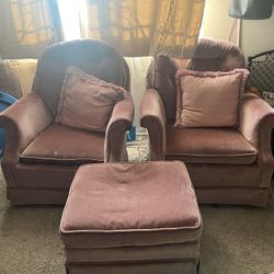 Pink Chairs