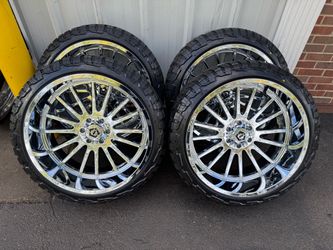 NEW 24x12 TIS wheels wrapped in 285/40r24 RBP tires