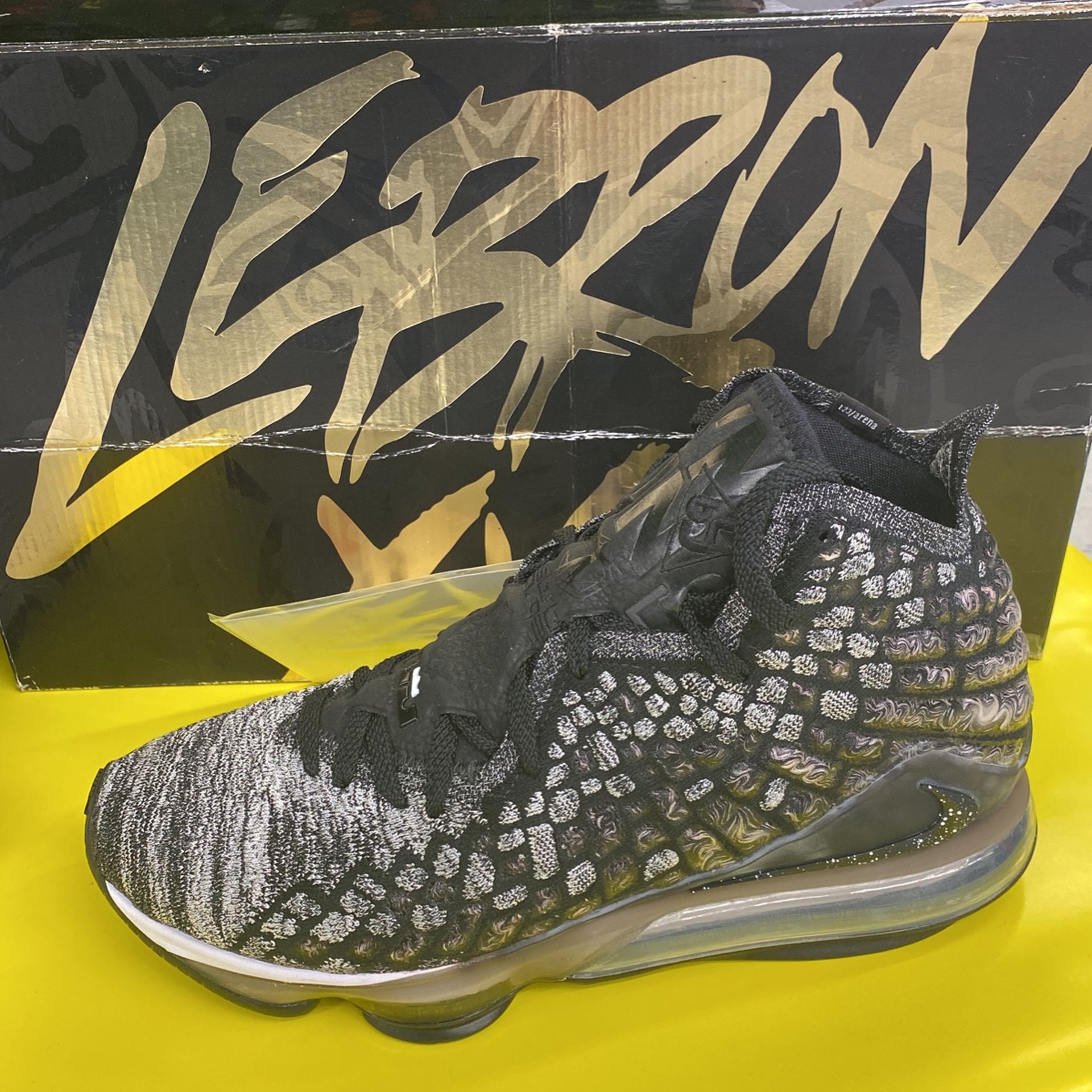 Nike Footwear Nike Lebron 17 Oreo Nike LeBron XVII 17 Kids (GS