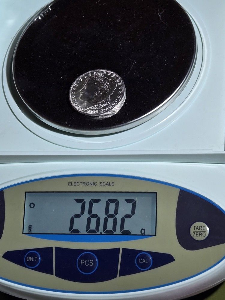 1884 O Morgan Silver Dollar