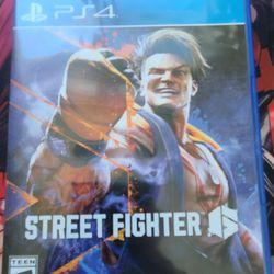 Playstation 4 Game Street Fighter 6