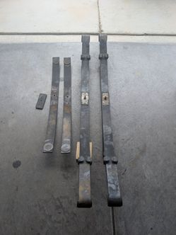 GMC Canyon leaf springs & add a leaf kit