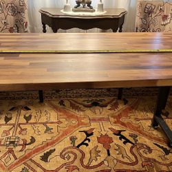 Oak Wood Heavy Duty Custom Made 60”/30” Desk 