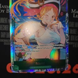 Nami Sr One Piece Tcg Card
