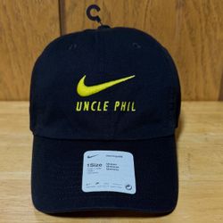 Nike Oregon Ducks Uncle Phil Football Hat Black Swoosh Unisex Adult One Size NEW