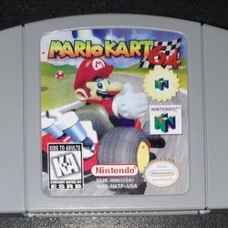 Mario Kart 64 Nintendo 64 Video Game Cartridge 