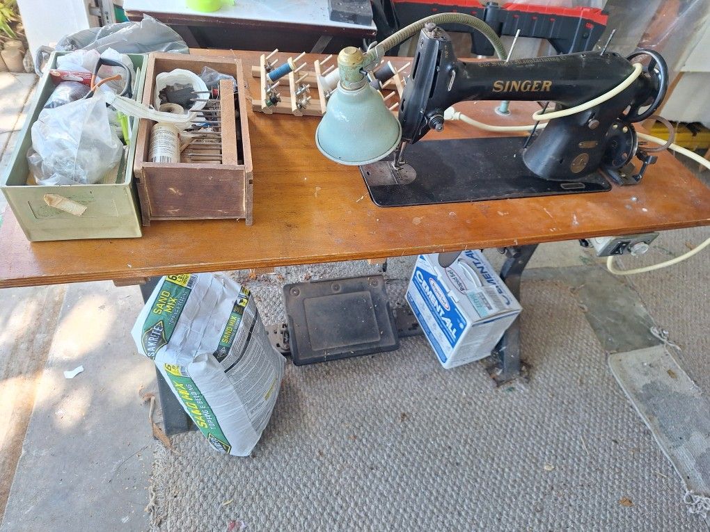 Antique Singer Sewing Machine