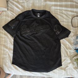 LA Dodgers Pro Standard Black on Black Jersey Tee