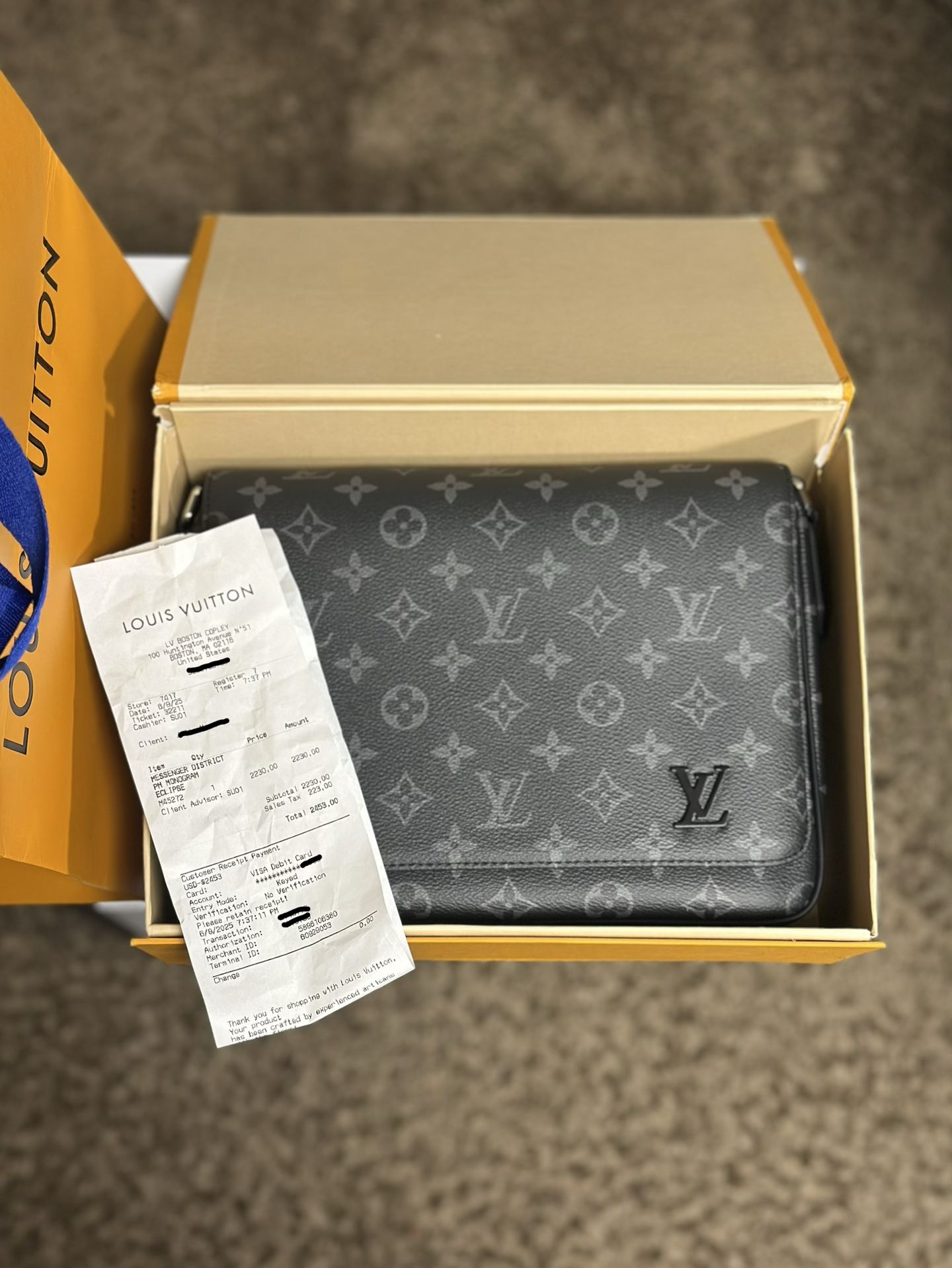 Louis Vuitton messenger bag