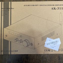 AK-3116 HiFi Digital Amplifier Bluetooth 5.3 200W Dual TPA3116 2 Channel Stereo