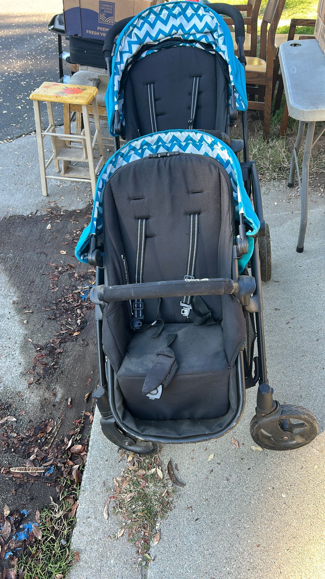 Dual Baby Stroller - Used 