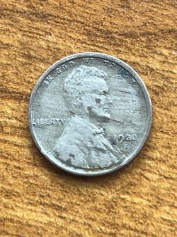 1920-S Circulated Lincoln Wheat Cent 