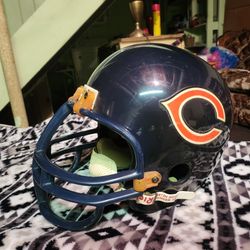 Vintage Chicago Bears Full Size Football Helmet 