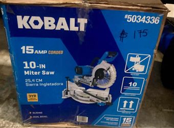 Kobalt 10in Corded Miter Saw