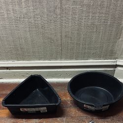 Oil Drain Pans ($5 Both)