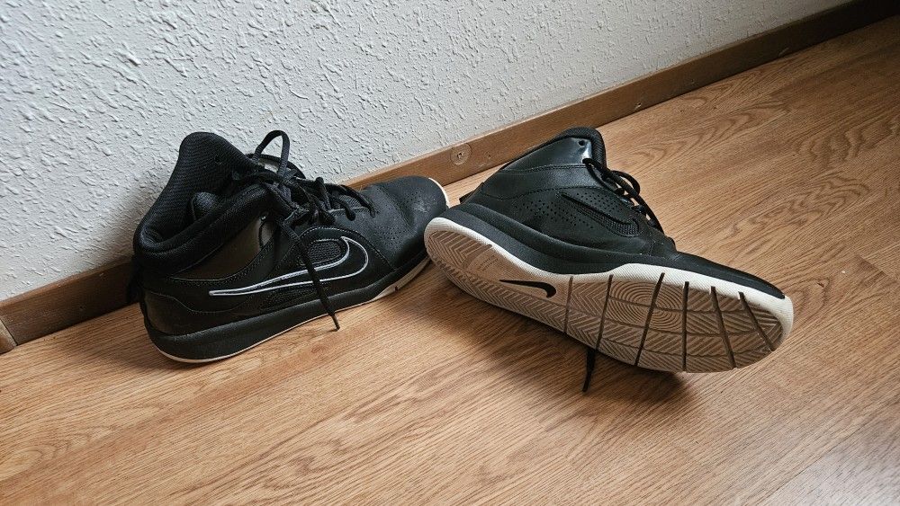 Size 7 Nike Black High Tops $10 OBO