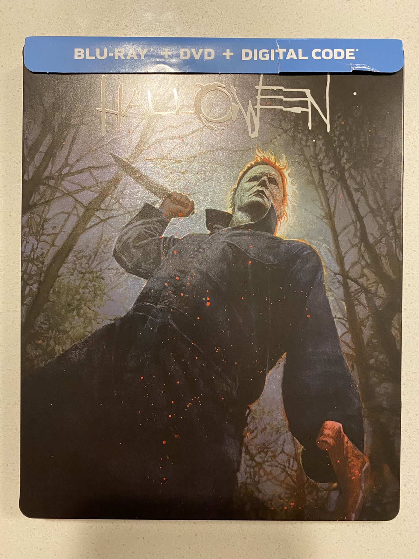 Halloween(2018) Bluray Dvd Steelbook