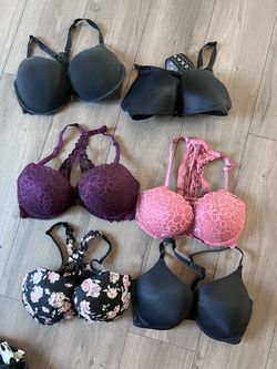 6 Victoria Secrets Pink Bra’s 36DD