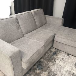 Farron Chenille Reversible Sofa Chaise