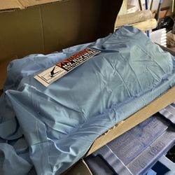 Light Blue Liner For 15’X52” Above Ground Pool Bought The Wrong Size We Needed A 18’ This blue liner is brand new pulled out and it was 3 foot short  