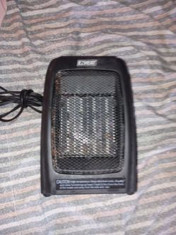 Small Black Electric Space Heater