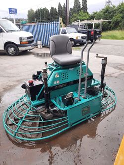 Rider Power Trowel