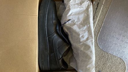 Black Air Force 1s