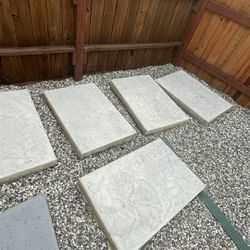 5 Stamped Concrete Slabs