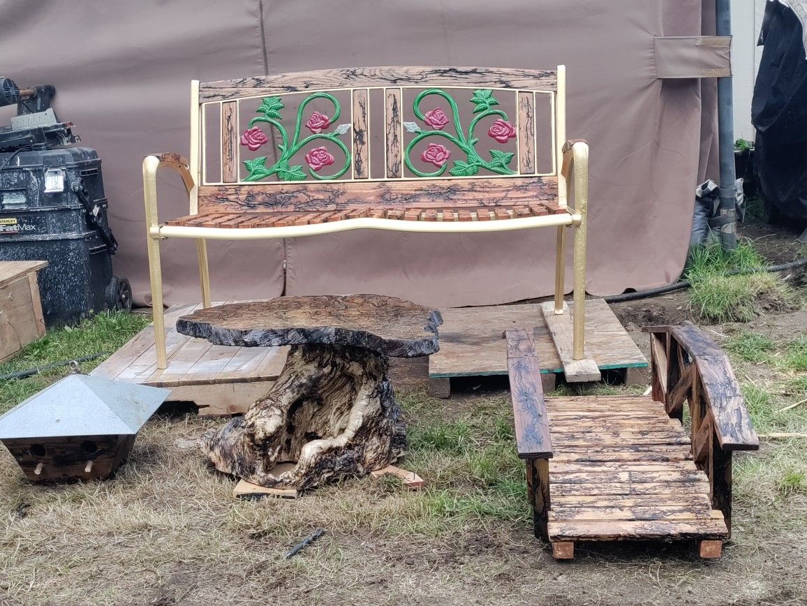 One Of A Kind Garden Furniture Set